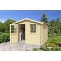 Produktbild: Lasita Holz-Gartenhaus Nina 175 Satteldach Unbehandelt 275 cm x 175 cm