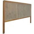 Produktbild: SIT Möbel Bett-Kopfteil | aus Teak und Rattan-Geflecht | natur | B 200 x T 4 x H 120 cm | 07996-59 | Serie ROMANTEAKA