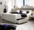 Produktbild: HASENA Spazio Stauraumbett mit Schubladen weiß deckend lackiert 140x200