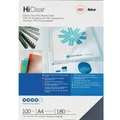 Produktbild: GBC HiClear - Folien A4 100 Stk. - 0,18 mm, kristallklar (CE011880E)
