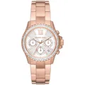 Produktbild: Damenuhr MICHAEL KORS EVEREST MK7213 Chrono Edelstahl Gold Rose