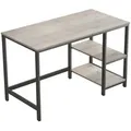 Produktbild: Boxxx Schreibtisch, Greige, Metall, Holzwerkstoff, rechteckig, eckig, 60x75x120 cm, Stauraum, seitenverkehrt montierbar, Arbeitszimmer, Schreibtische, Bürotische