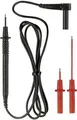 Produktbild: Benning Sicherheits-Messleitungs-Set [ Lamellenstecker 4 mm - Prüfspitze] 1.00 m Schwarz Messleitungsset für MM 4 (044119)