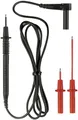 Produktbild: Benning 044119 Sicherheits-Messleitungs-Set Lamellenstecker 4mm Prüfspitze 1.00m Schwarz 1St.