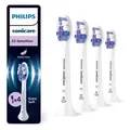Produktbild: Philips Sonicare S2 Sensitive Ersatzbürstenköpfe 4er-Pack weiß
