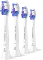 Produktbild: Philips Sonicare Aufsteckbürsten HX6054/87 Sensitive 4er Pack | Ersatzbürsten für elektrische Zahnbürste | weiß