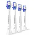 Produktbild: Philips Aufsteckbürsten HX6054/87 Sensitive Ersatz-Zahnbürsten Set weiß