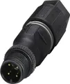 Produktbild: Phoenix Contact Kabelzubehör Phoenix Contact 1641769 Sensor-/Aktor-Steckverbinder, unkonfektioniert M12 Stecker, gerade Polzahl:, (SACC-M12MS-4QO-0.75)