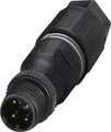 Produktbild: Phoenix Contact 1641769 Sensor-/Aktor-Steckverbinder, unkonfektioniert M12 Stecker, gerade Polzahl Sensoren: 4 1 St.
