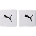 Produktbild: PUMA Schweißband Cat, weiß, 6cm, für Kinder und Erwachsene, 2 Stück