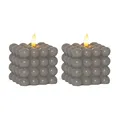 Produktbild: Star Trading Bubble Kerze | LED Kerzen mit Timerfunktion | LED Kerzen flackernde