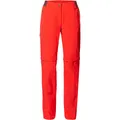 Produktbild: Vaude Damen Farley Stretch Zo T-Zip II Hose (Größe 3XL, rot)