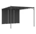 Produktbild: vidaXL Partyzelt Gartenpavillon mit Seitenvorhang 4x3x2,25 m Anthrazit