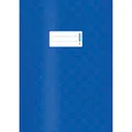Produktbild: HERMA Heftumschlag mit Baststruktur dunkelblau Kunststoff DIN A4 (4008705074438)