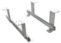 Produktbild: Teleskopschienen für Keyboard 300 mm Nutzhöhe Super XL 122 mm Untertischmontage