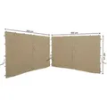 Produktbild: Quick-star - 2 Seitenteile Mit Rv 300x195cm Für Pavillons 3x3m Seitenwand Beige Ral 1001