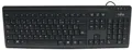 Produktbild: Fujitsu KB410 Slim Keyboard PS/2 Black France AZERTY #738