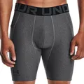 Produktbild: Under Armour Men's HeatGear Armour Compression Shorts Carbon Heather/Black S Laufunterwäsche