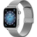 Produktbild: ICE Watch Ice Smart 3.0 Rectangular 1.78 Silver Milanese (025803)