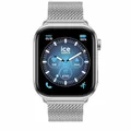 Produktbild: Ice-Watch - Ice smart 3.0 Silver Milanese - Silbergraue Sport verbundene Uhr für Herren mit Edelstahluhr Armband - 025803 (1.78 Zoll)