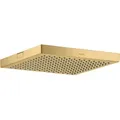 Produktbild: hansgrohe AXOR ShowerSolutions Kopfbrause 240/240 1jet, Decke-Aufputz, 10924250, Farbe: Brushed Gold Optic