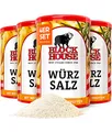 Produktbild: Block House Würzsalz mit weissem Pfeffer 4x 500g - in Restaurantqualität