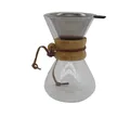 Produktbild: Kaffeebereiter Glaskanne Livorno mit Edelstahl-Dauerfilter 400ml Monkano M65400