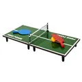 Produktbild: MISTER GADGET, MG3385, Ping Pong Table 60x30cm, Small Model, Fun Entertainment, MDF Wood and Plastic, Green, Black, White, Blue, Red, Dimensions: 60 x 30 x 7 cm