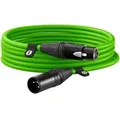 Produktbild: Premium XLR-Kabel XLR6M-G green hellgrün, 6 Meter