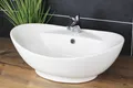 Produktbild: Aufsatzwaschbecken 60x40 cm Oval Waschbecken Modern