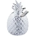 Produktbild: Relaxdays Spardose Ananas 10023743, Ø 9 x 16cm, silber