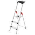 Produktbild: Hailo Alu-Sicherheits-Stehleiter L80 ComfortLine Standleiter Leiter Stufenleiter