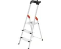 Produktbild: Hailo L80 ComfortLine Aluminium-Sicherheits-Stehleiter 3 Stufen