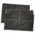 Produktbild: Electrolux - Ersatzteil - 2er Set Kohlefilter Roblin 5403001 193x137x20 Mm - - Roblin, Beko, Brandt, Zanussi, Ariston Hotpoint, Thermor, Sauter, Smeg, De Dietrich