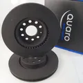 Produktbild: 2x QUARO BREMSSCHEIBE Vorne für VW PASSAT ARTEON GOLF AUDI A1 SEAT ALTEA SKODA