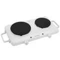 Produktbild: Bomann® Doppelkochplatte | Leistungsstarke Kochplatte mit stufenlos regelbaren Thermostaten | 2 Kochplatten | Cool-TouchGriffe | Doppelkochfeld mit 1500W/1000W | DKP 5028 CB