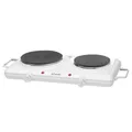Produktbild: Bomann DKP 5028 CB Elektroherdplatte Dolppelkochplatte 2500 W weiß