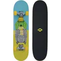 Produktbild: SCHILDKRÖT Skateboard Schildkröt Skateboard Kicker 31, Komplett-Board mit tollen Features für Einsteiger, konkave Deckform mit Doppel-Kick und Griptape, 9-lagiges Ahornholz, ABEC5 Kugellager, Design: Green Dog, 510604