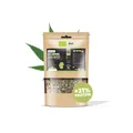 Produktbild: SANUUS Bio Hanfsamen geschrotet 500g - Bio Hanfsamen geschält & ungeschält Mix