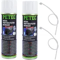 Produktbild: 2x PETEC DPF DIESEL-PARTIKELFILTER-REINIGER 400ml SCHAUM AGR-VENTIL SCHUTZ SPRAY