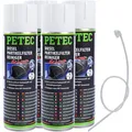 Produktbild: 4x PETEC DPF DIESEL-PARTIKELFILTER-REINIGER 400ml SCHAUM AGR-VENTIL SCHUTZ SPRAY
