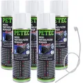 Produktbild: 5x PETEC DPF DIESEL-PARTIKELFILTER-REINIGER 400ml SCHAUM AGR-VENTIL SCHUTZ SPRAY