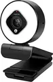 Produktbild: Logilink Webcam FHD 76° Dual-Mikro Autof. Ringlicht Stativ
