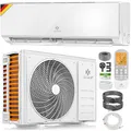 Produktbild: KESSER® Klimaanlage Set Split, WiFi/App Funktion Klimagerät, Kühlen /Heizen , 12000 BTU/h (3.400W) sehr leise, Kältemittel R32, Fernbedienung, Timerfunktion, Montagematerial