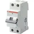 Produktbild: ABB RCBO DS201 FI/LS-Schalter 16A, 1P+N-polig Typ C, Empfindlichkeit 30mA, DIN-Schienen-Montage (471013)