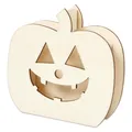 Produktbild: Creativ Company Holzfigur 13.5 x 13 x 3 cm Kürbiskopf (54416)