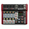 Produktbild: Power Dynamics PDM-Y601 6-Kanal Audio Mixer High Quality Mischpult Bluetooth, 48V Phantom Power, Soundboard PC, USB MP3 Audiomischpult Studio, Aufnahmen, 99 DSP Effekte, 24bit, 48kHz, Klinke, XLRY