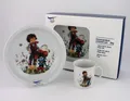Produktbild: TRIPTIS® Thüringer Meisterporzellan Kindergeschirr-Set Triptis Der gestiefelte Kater Kinderset 3tlg., 1 Personen, Porzellan