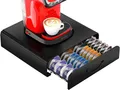 Produktbild: 64 Kapselhalter für Tassimo Kapseln Aufbewahrung, Metall Kapselspender, Stapelbarer Kapsel Organizer, Praktischer Kapseln Halterung, Kapseltänder für Tassimo Maschin