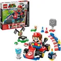 Produktbild: 72043 Super Mario - Mario Kart: Interaktiver LEGO Mario & Standard-Kart, Konstruktionsspielzeug
